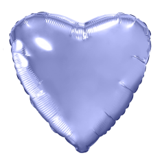 Шар Сердце, Пастельный фиолетовый (в упаковке)