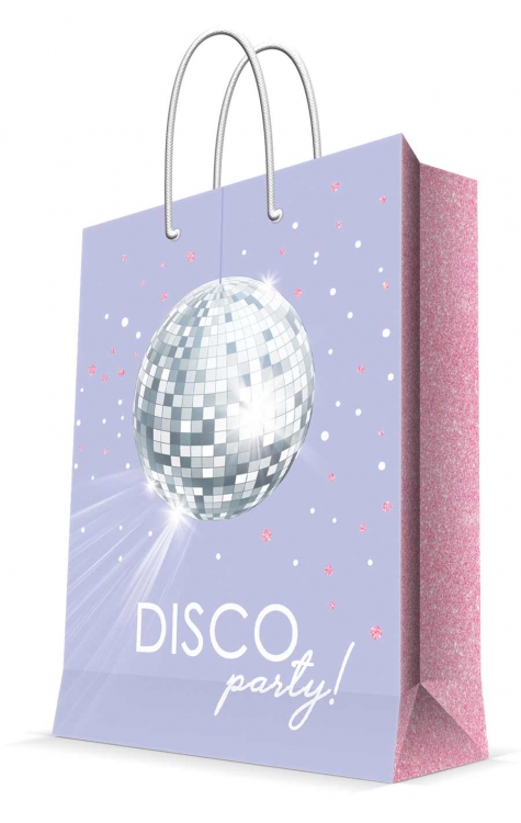 Пакет подарочный "Disco party" с ламинацией