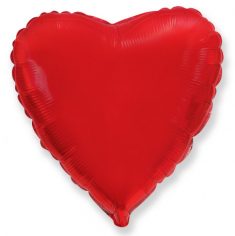 Шар Сердце, Красный / Red (в упаковке)