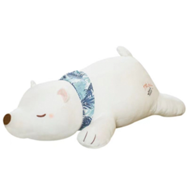 Мягкая игрушка-подушка "Белый медведь"