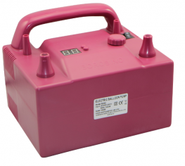 Компрессор с двумя клапанами плавного нажатия с контроллером скорости и времени Розовый (700 ватт)