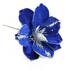 Цветок искусственный, Синий